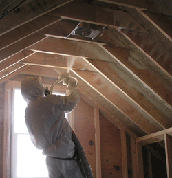 Newport News Virgina attic spray foam insulation